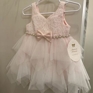 American Princess Pink Dress 12months